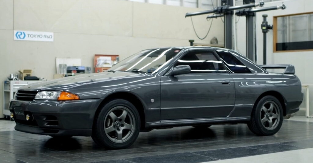 เตรียมพร้อม Nissan GT-R R32 คันจริง ก่อนแปลงเป็นรถไฟฟ้า