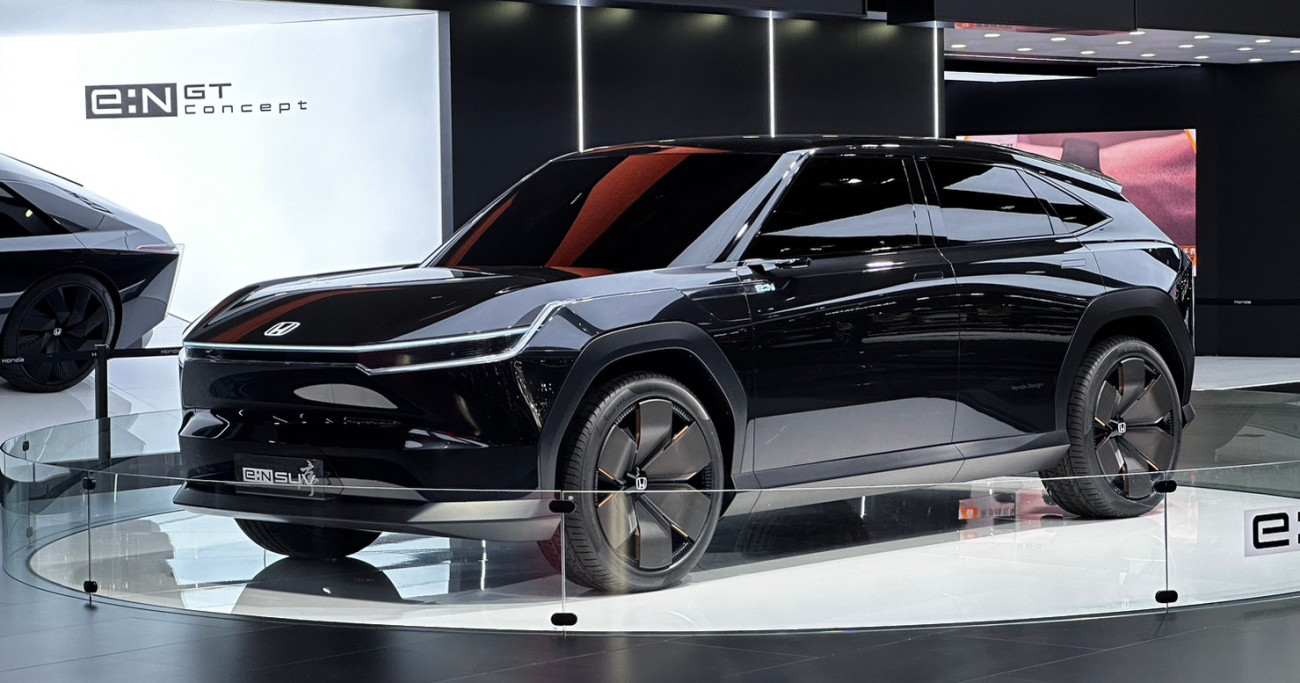 ชมภาพรถต้นแบบ Honda e:N SUV และ e:N GT Prototype คันจริงจากงาน Auto Shanghai 2023