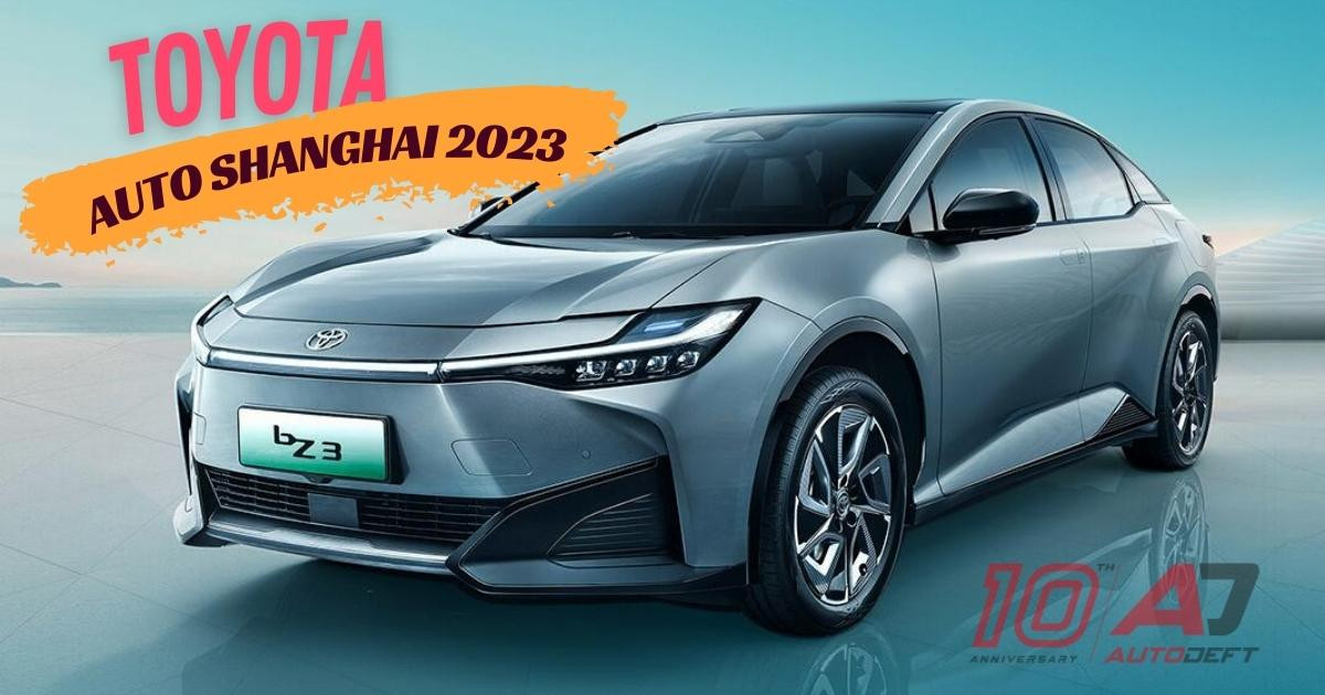 คลิปพาชมรอบบูธ Toyota ที่งาน Auto Shanghai 2023 ชมรอบคันรถไฟฟ้าน่าใช้ Toyota bZ3 ที่คนไทยไม่ได้ใช้