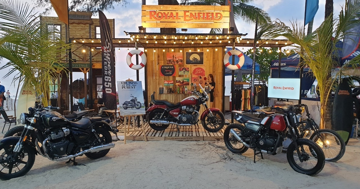 รอยัล เอ็นฟีลด์ นำ Super Meteor 650 ครูซเซอร์ระดับเรือธง โชว์งาน Phuket Bike Week 2023