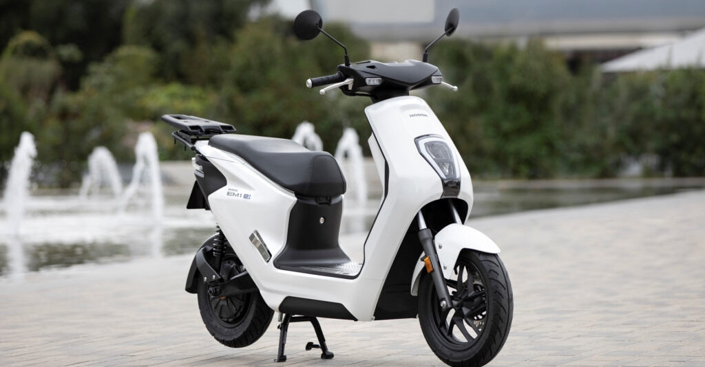 สกู๊ตเตอร์ไฟฟ้า Honda EM1 e: scooter สำหรับยุโรป