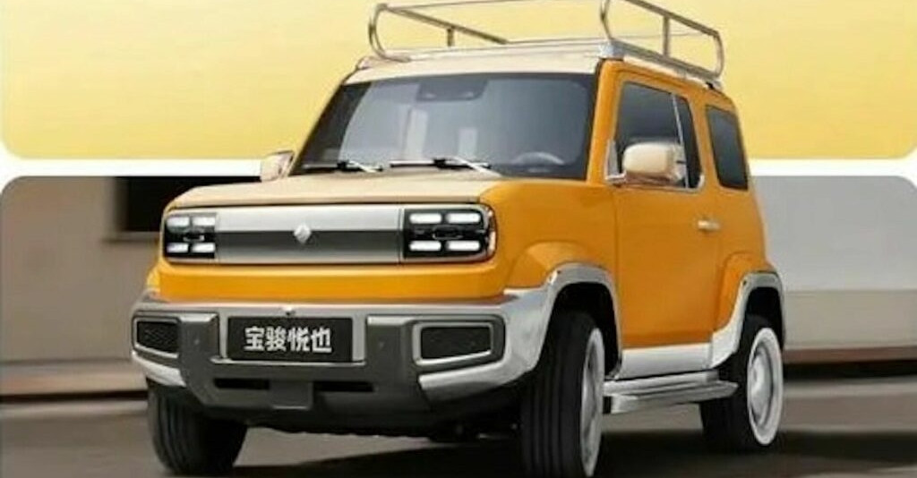 เปิดภาพ Baojun Yep รถไฟฟ้า SUV ไซส์เล็กแต่งเรโทร