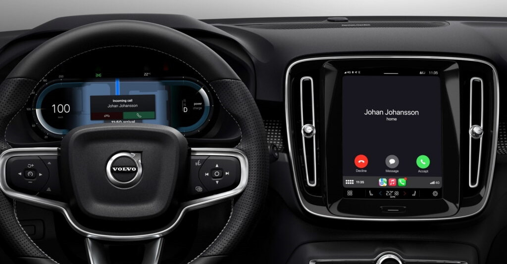 รถ Volvo และ Polestar ได้รับการอัพเดตระบบ Apple และ Google Apps ด้วยการอัปเดต OTA