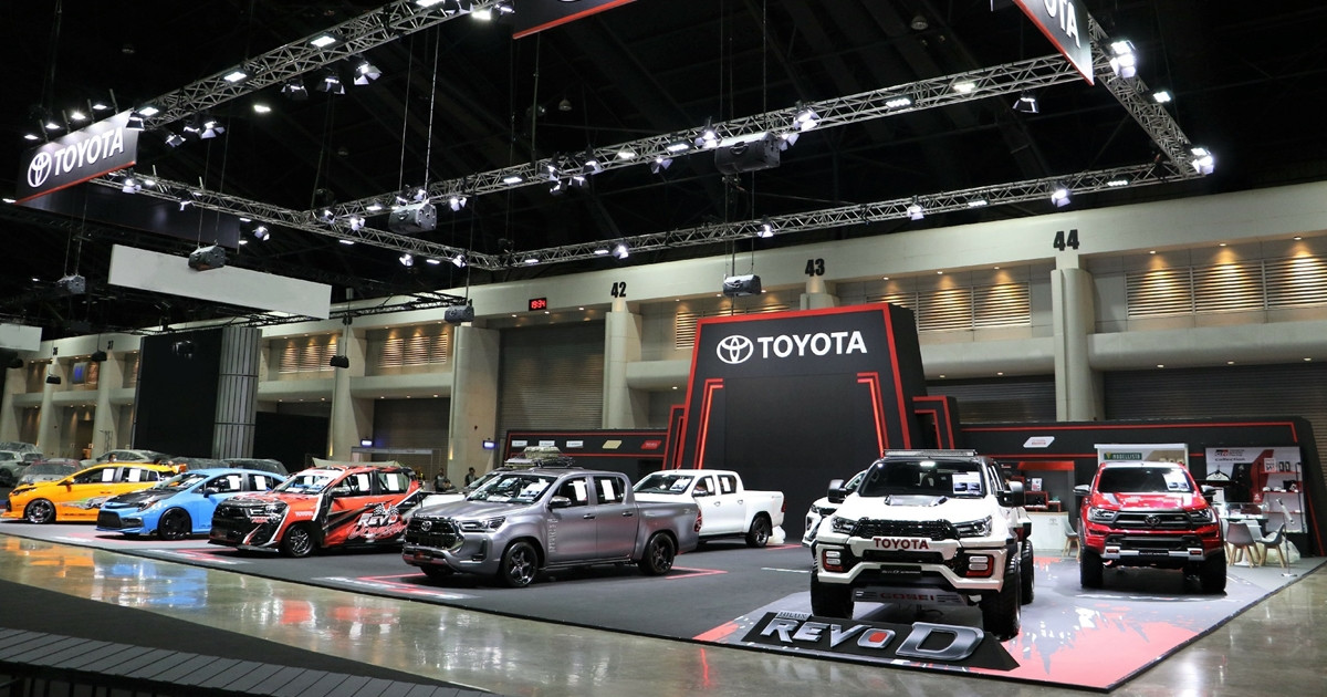 เชิญ “ปลดล็อกสไตล์ เลือกแต่งได้อันลิมิต” ไปกับโตโยต้า พร้อมข้อเสนอที่ดีที่สุดในงาน Bangkok Auto Salon 2023