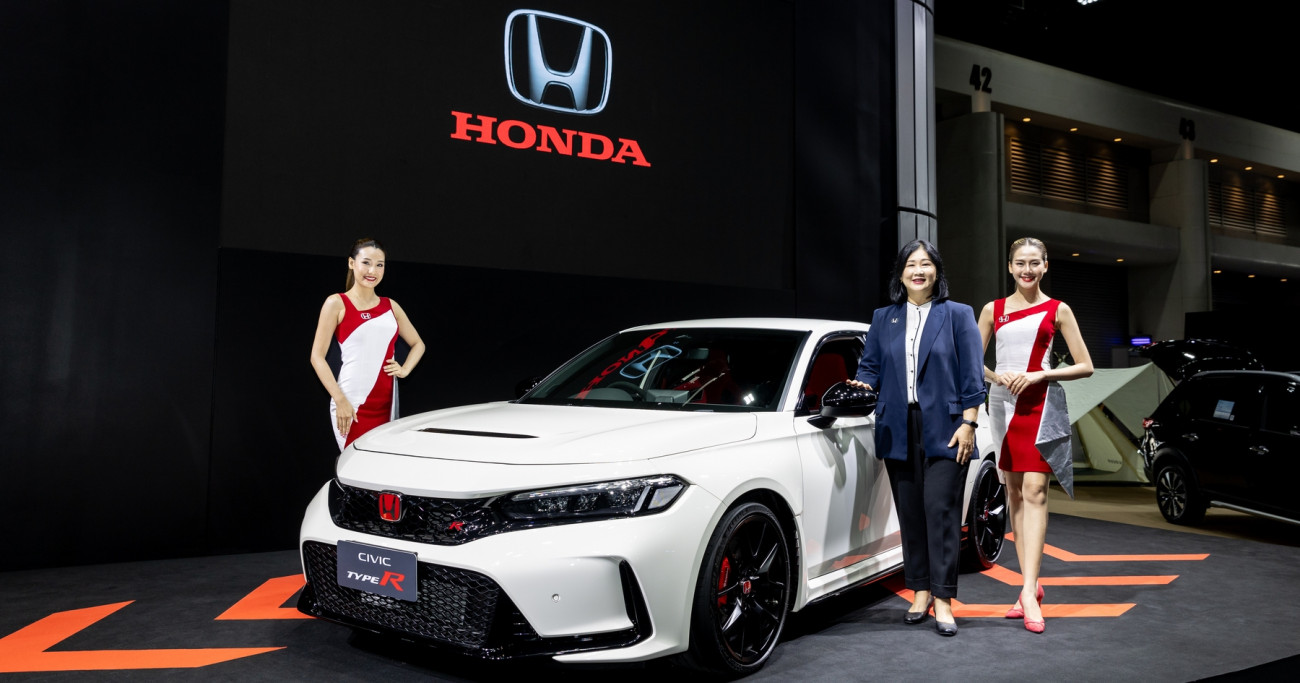 ฮอนด้า โชว์ดีเอ็นเอความสปอร์ต นำโดย Honda Civic Type R ในงาน Bangkok Auto Salon 2023