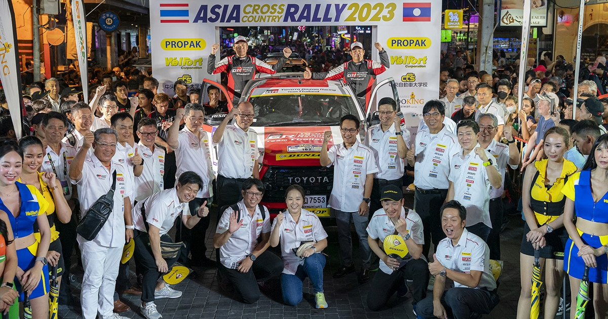 Toyota Gazoo Racing Team Thailand พร้อมลุย! Asia Cross Country Rally 2023 ระหว่างวันที่ 13-19 สิงหาคม 2566