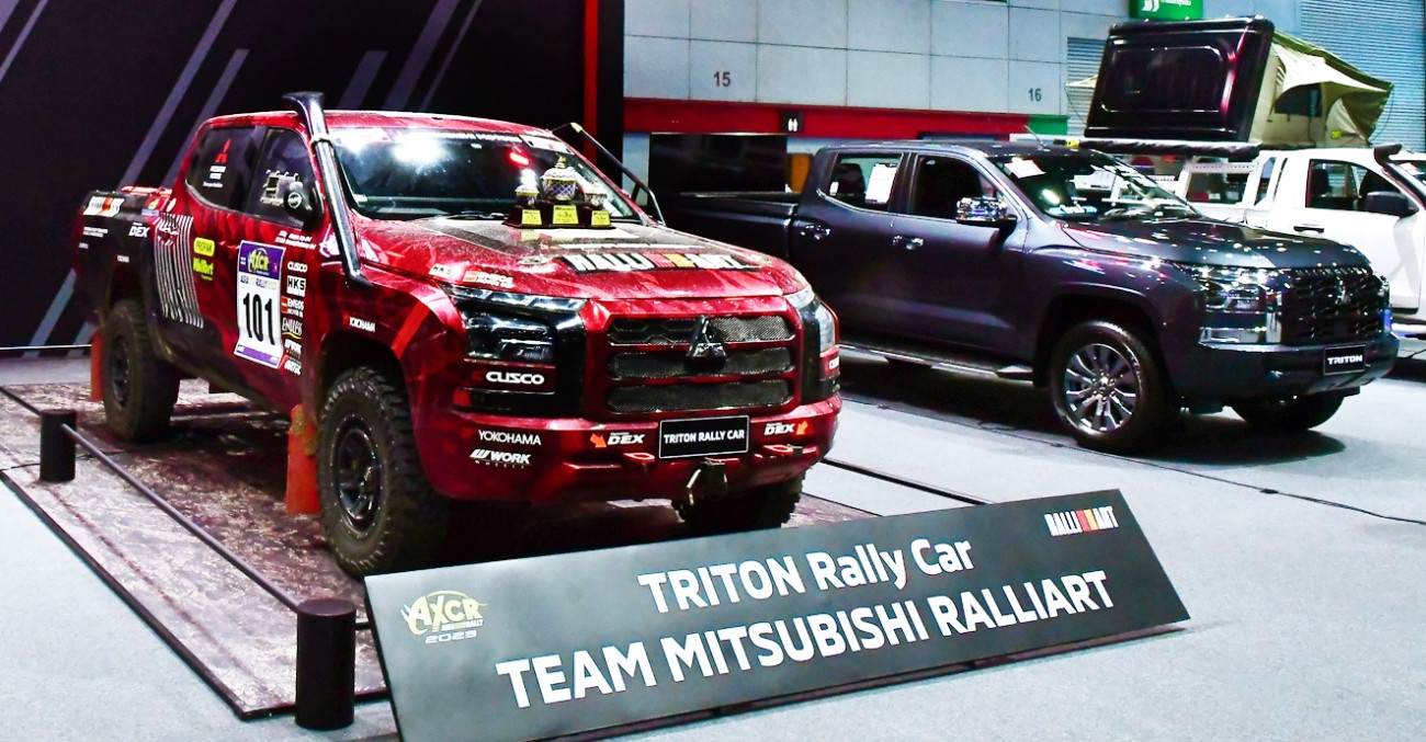 Mitsubishi ฉลองชัยชนะครั้งแรกของรถกระบะ All-New TRITON รายการ “เอเชีย ครอสคันทรี แรลลี่ 2023” ลุยงาน Big Motor Sale 2023
