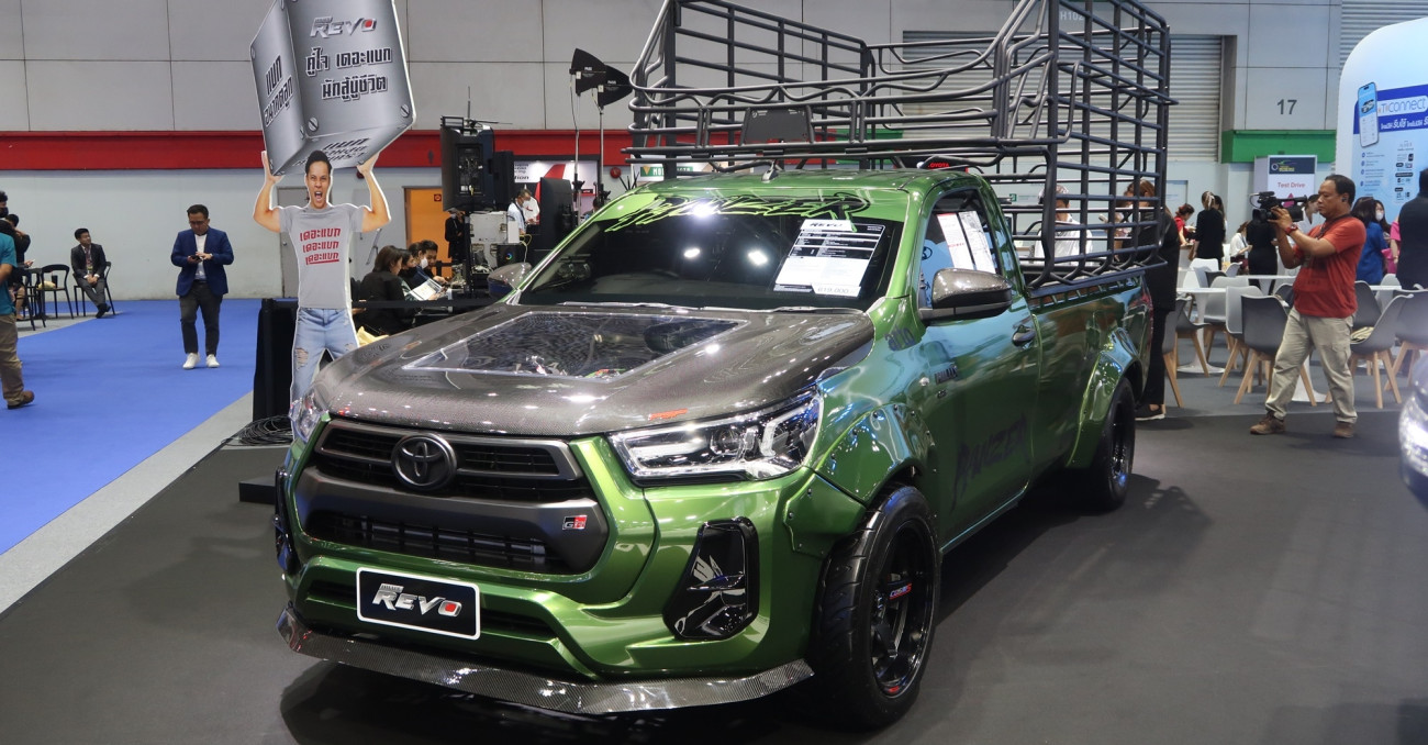 คอกซิ่ง ! Toyota Hilux Revo PANZER Concept ที่งาน BIG MOTOR SALE 2023