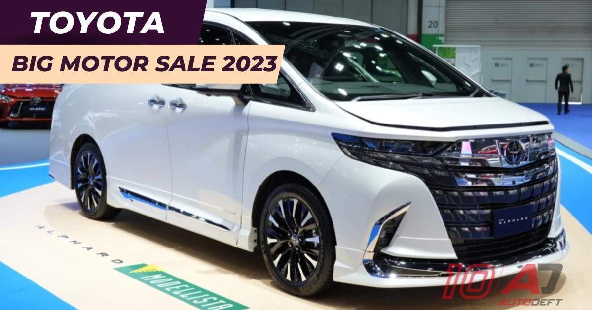 เดินชมรอบบูธ Toyota ที่งาน Big Motor Sale 2023