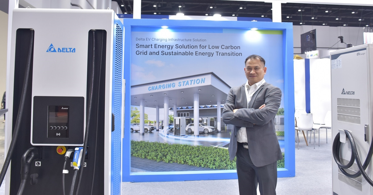 เดลต้า เปิดตัวเครื่องชาร์จรถยนต์ไฟฟ้า DC แบบเร็วรุ่นใหม่ล่าสุด ณ งาน ASEAN Sustainable Energy Week 