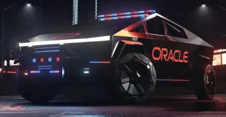 Tesla Cybertruck ว่าที่รถตำรวจยุคใหม่ โดย Oracle
