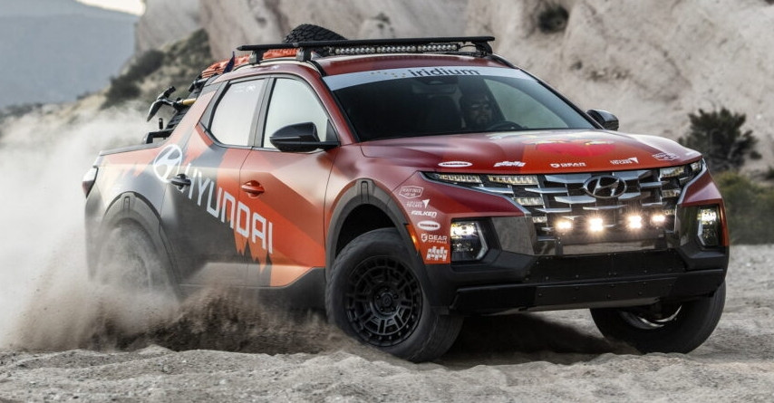 เปิดตัว Hyundai Santa Cruz แต่งใหม่สายลุย ตัวแข่ง Rebelle Rally ปี 2023
