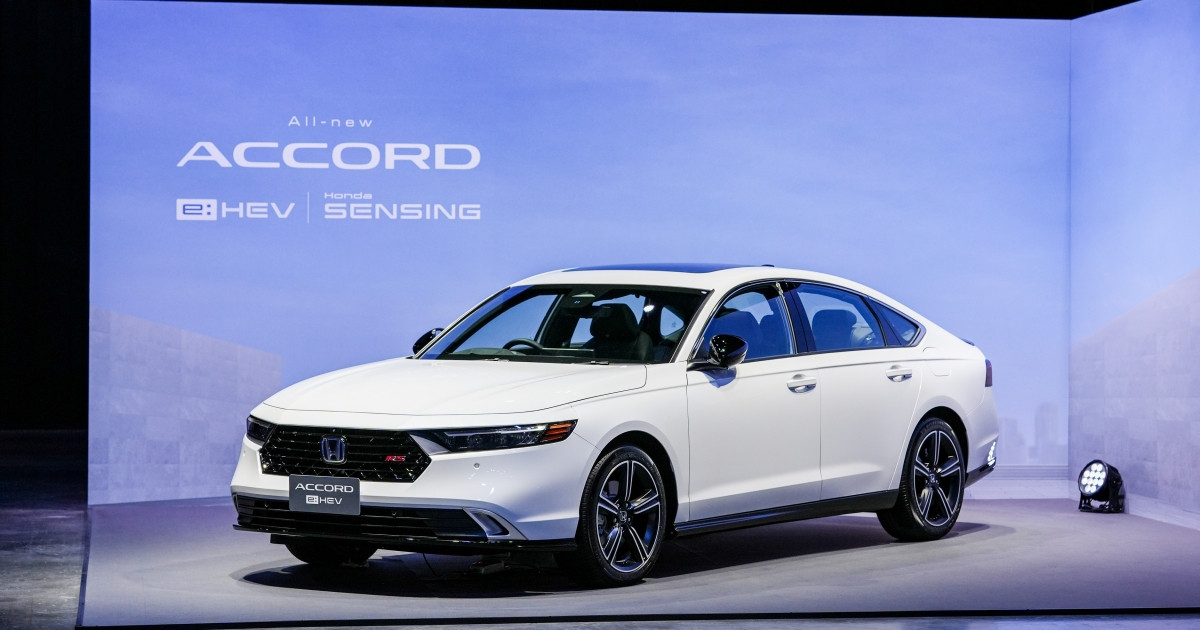 พอสู้ได้ไหม…All-New Honda Accord e:HEV ใหม่ เปิดราคาเริ่มต้นที่ 1,529,000 บาท
