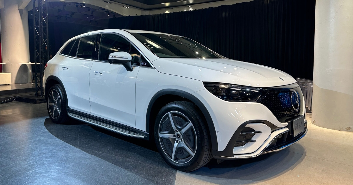 รถ SUV ไฟฟ้ารุ่นย่อยล่าสุด Mercedes-Benz EQE 350 4MATIC SUV AMG Line และ Electric Art ในราคาเริ่มต้น 4,850,000 บาท
