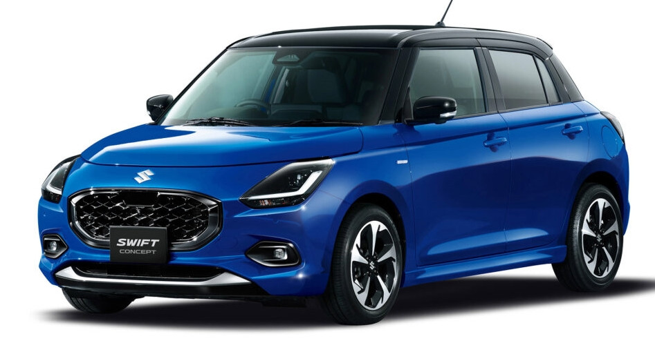 อวดโฉม Suzuki Swift Concept ว่าที่เจนใหม่ ที่งาน Japan Mobility Show 2023