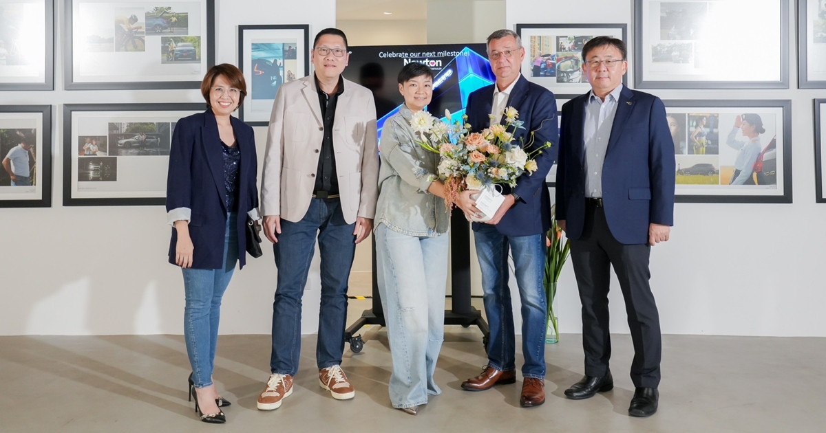 วอลโว่ คาร์ ประเทศไทย ร่วมแสดงความยินดีแก่ นิวตัน เพรสทีจ ออโต ในการเป็นศูนย์บริการแบบครบวงจรแห่งแรกในประเทศไทย