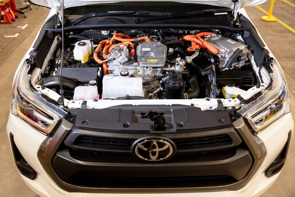 Toyota Hilux hydrogen powered
