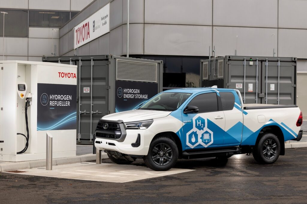 Toyota Hilux hydrogen powered