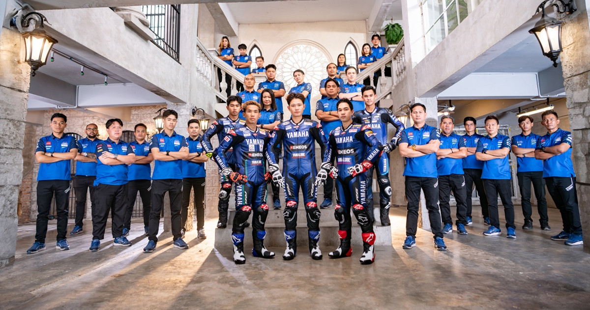 YAMAHA THAILAND RACING TEAM พร้อมรันวงการมอเตอร์สปอร์ตไทยสู่เวทีระดับโลก ยอดทีมแข่งแรกของไทยที่ลงทำการชิงชัยอย่างต่อเนื่อง