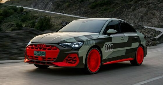 เผย Audi S3 รุ่นปรับโฉมใหม่ ก่อนเปิดตัวอย่างเป็นทางการ