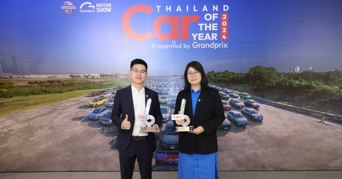 DEEPAL จาก CHANGAN คว้า 2 รางวัลใหญ่ ในงาน CAR OF THE YEAR 2024 (รางวัลรถยนต์ยอดเยี่ยมแห่งปี)