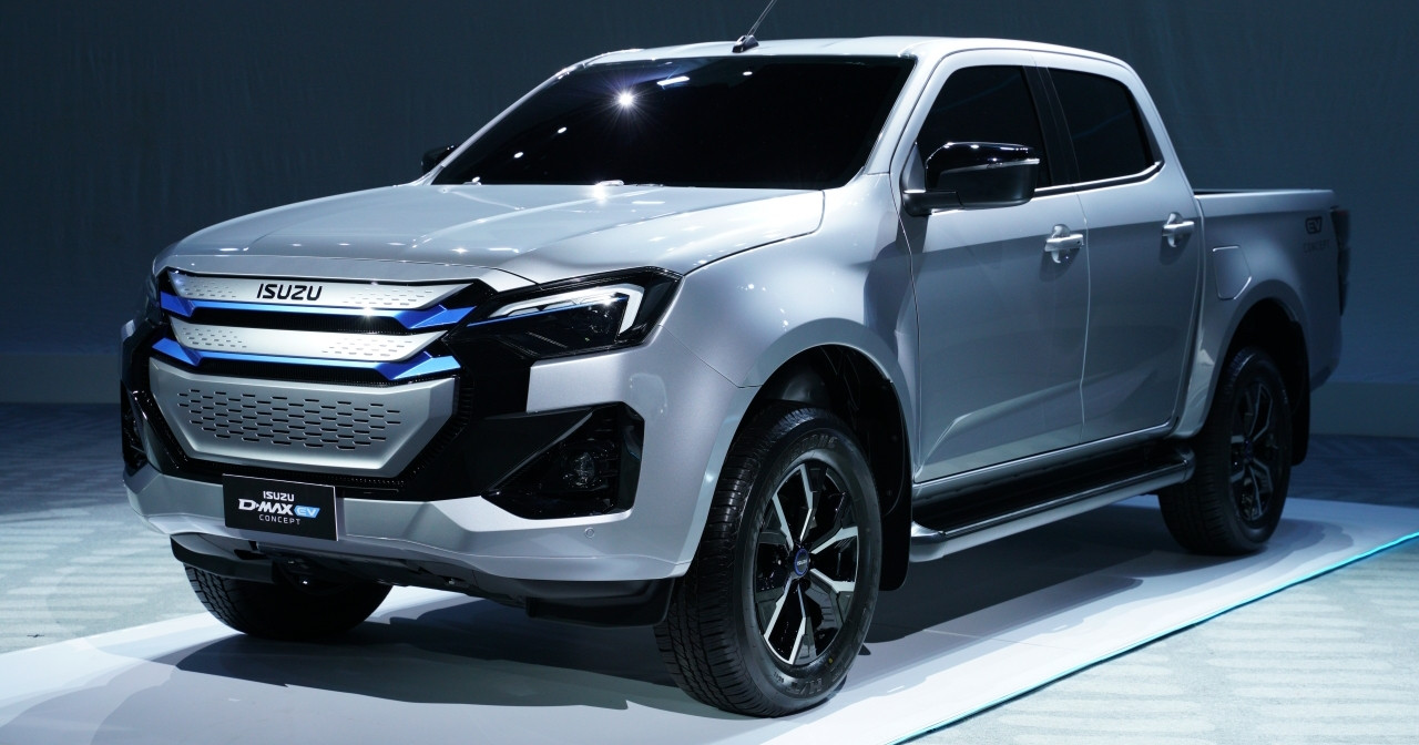 Isuzu พร้อมแล้วกับโลก Carbon Neutral เผยโฉมรถไฟฟ้าต้นแบบ Isuzu D-Max EV Concept พร้อมสำหรับชาวโลกปี 2025