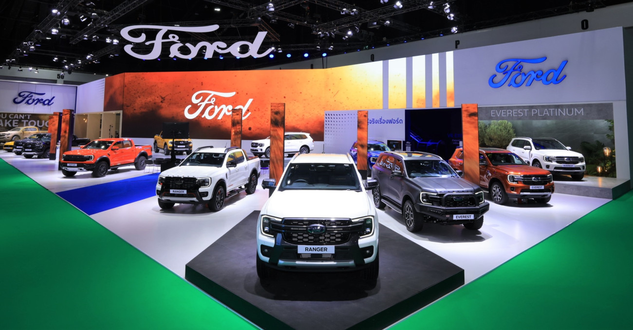 Ford พร้อมสัมผัสใกล้ชิด Ranger Wildtrak และ Everest Platinum ขุมพลังดีเซล 3.0 ลิตร V6 ที่งาน Motor Show 2024