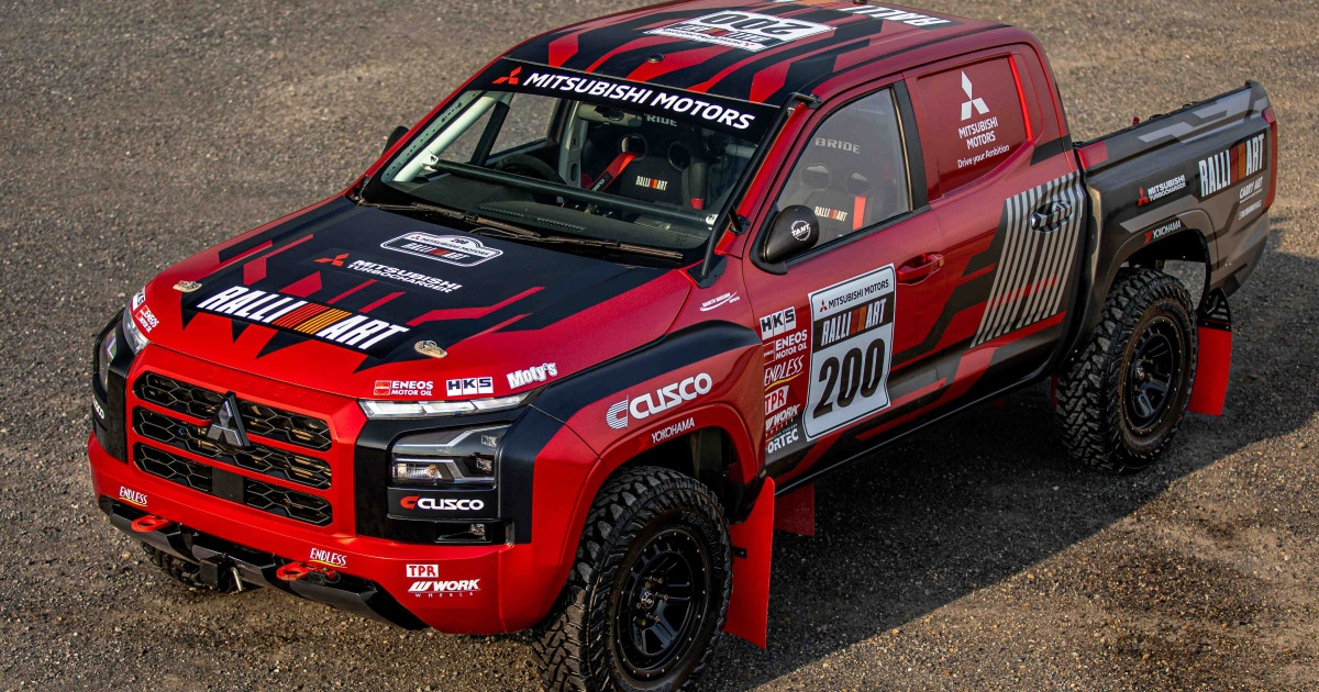 ทีม Mitsubishi Ralliart เตรียมสู้ศึก Asia Cross Country Rally 2024  พร้อมขับ Triton Rally Car รุ่นใหม่ ที่ทรงพลังยิ่งขึ้น ลงสนามทวงบัลลังก์แชมป์