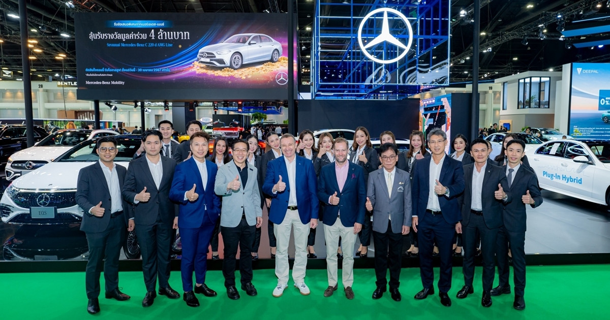 “ไพรม์มัส กรุ๊ป” นำทัพคว้าแชมป์ดีลเลอร์ No.1 กวาดยอดจอง Mercedes-Benz และ Deepal สูงสุด ตอกย้ำความสำเร็จ ใน Motor Show 2024