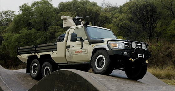 TAC-6 รถจู่โจมไว พื้นฐานจาก Toyota Land Cruiser 79 Series