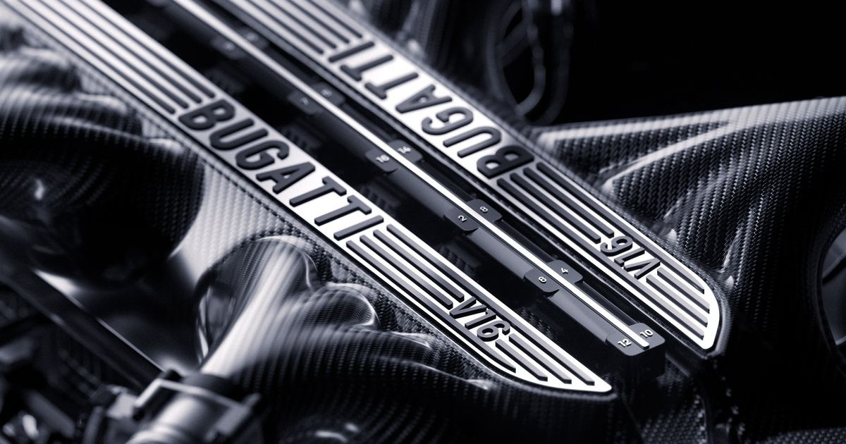 ไม่สนใจโลก Bugatti อวดเสียงเครื่องยนต์ใหม่แบบ V16 คำรามให้ลั่นสะท้านโลกรถไฟฟ้า