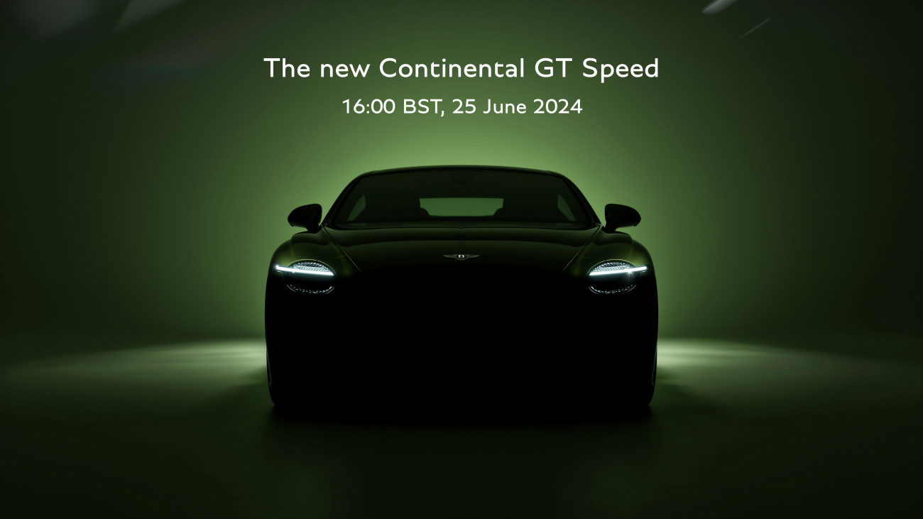 เบนท์ลีย์ มอเตอร์ส ปล่อยทีเซอร์ New Continental GT Speed โฉมใหม่ พร้อมเปิดตัวมิถุนายนนี้