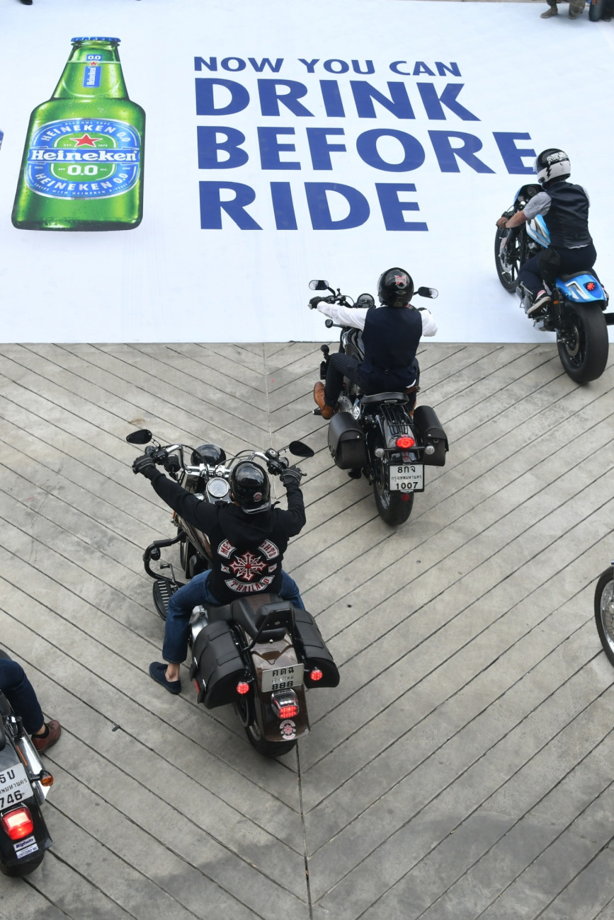 ทัพไบค์เกอร์ Heineken 0.0 ร่วมขบวนสุดยิ่งใหญ่ Love Pride Parade ในคอนเซปต์ “Responsible with Pride”  ร่วมสื่อสารความรับผิดชอบผ่านความหลากหลายบนท้องถนน