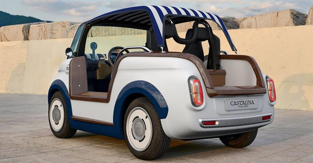 รถชิลริมหาด Fiat Topolino รุ่นพิเศษ โดย Castagna Milano