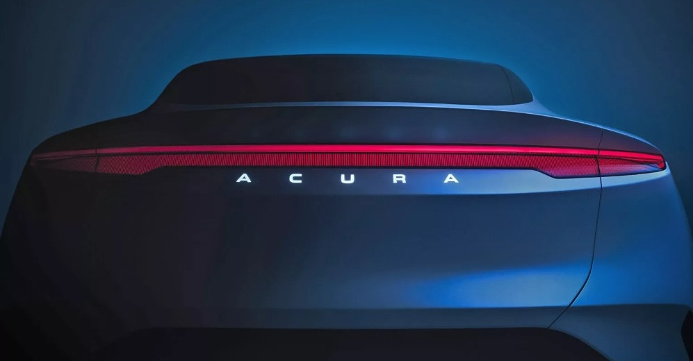 ทีเซอร์รถไฟฟ้าใหม่ Acura ร่างรถ SUV