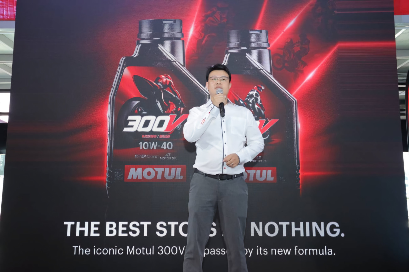 โมตุล บุกตลาดน้ำมันเครื่องไทย ส่ง MOTUL 300V ลงสนาม ก้าวข้ามขีดจำกัดของขุมพลังและสมรรถนะด้วยเทคโนโลยี ESTER Core® เจาะกลุ่มมอเตอร์สปอร์ต