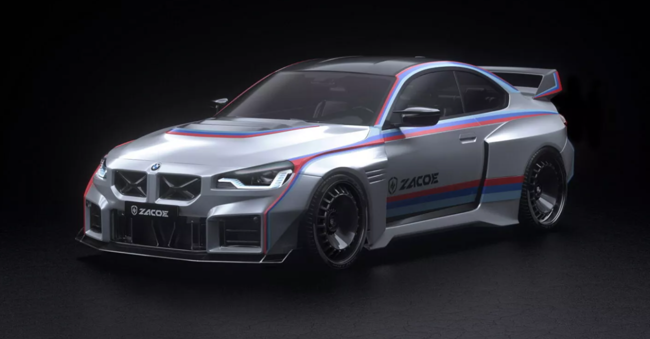 เรนเดอร์ชุดแต่ง BMW M2 Widebody โดย Zacoe