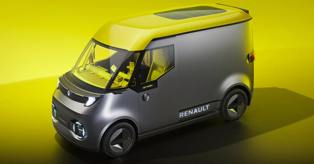 รถตู้ต้นแบบ Renault Estafette Concept สายขน