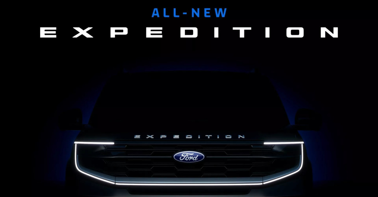 ทีเซอร์ Ford Expedition ใหม่ ก่อนเปิดตัวตุลาคมนี้