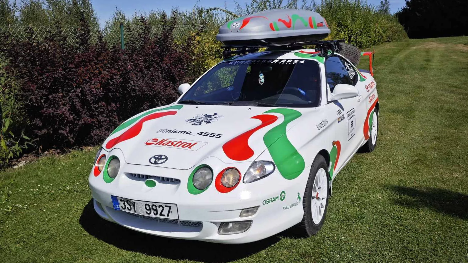 Hyundai Tiburon แต่งใหม่เป็น Toyota Celica WRC คล้ายไม่เบา