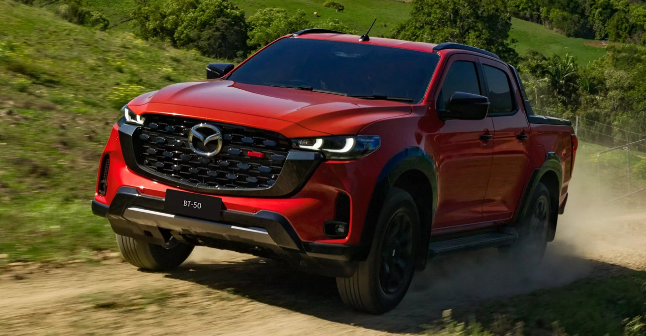 เผยโฉมรถกระบะ Mazda BT-50 ปรับโฉมใหม่ หล่อเข้มกว่าเคย