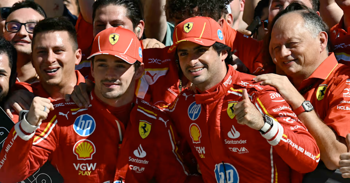 Ferrari เหมา…Leclerc นำหน้า ลากเพื่อน Sainz ซิวอันดับ 1-2 ศึกรถแข่ง F1 2024 สนามที่ 19 ในอเมริกา