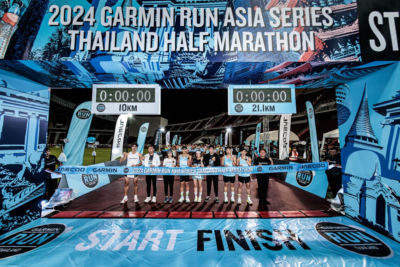 โอโมดา แอนด์ เจคู ประเทศไทย จับมือ การ์มิน  ส่ง JAECOO 6 EV วิ่งนำใน “Garmin Run Thailand 2024”