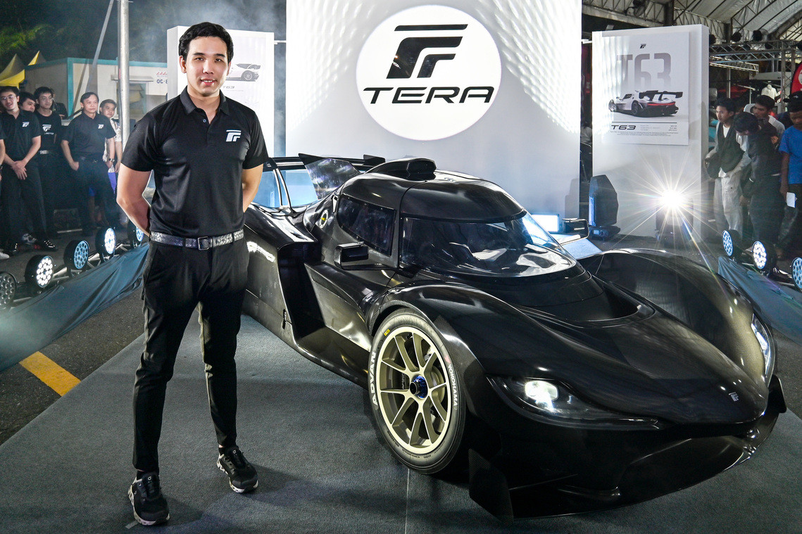 TERA S MOTOR เขย่าวงการมอเตอร์สปอร์ตไทย!  เปิดตัว T63 รถแข่งสมรรถนะแรงสูงสัญชาติไทยคันแรก ในงาน PT Songkhla Grand Prix 2024