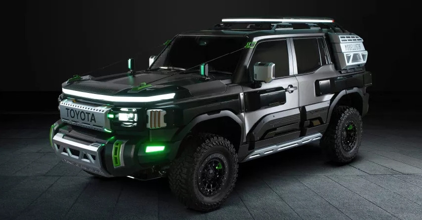 รถต้นแบบ Toyota Land Cruiser ตกแต่งสุดโหด ลุยงาน SEMA โดย Modellista