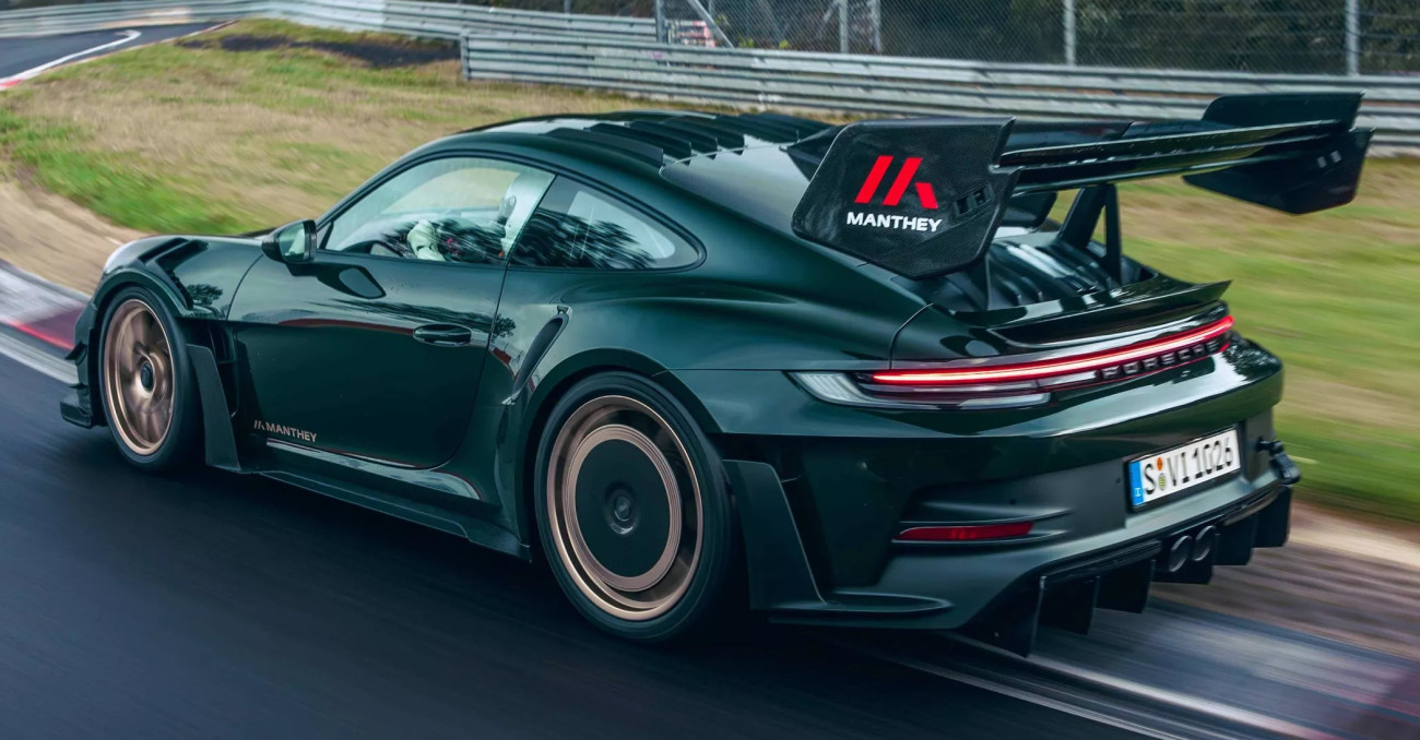 Manthey 992 GT3 RS ตกแต่งเพิ่มสมรรถนะยิ่งกว่าเคย