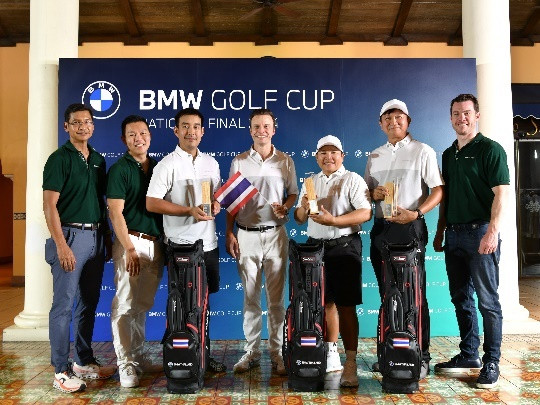 สามนักกอล์ฟไทยผงาดคว้าชัย BMW Golf Cup National Final 2024 เตรียมพร้อมเดินหน้าสู่เวทีระดับโลก