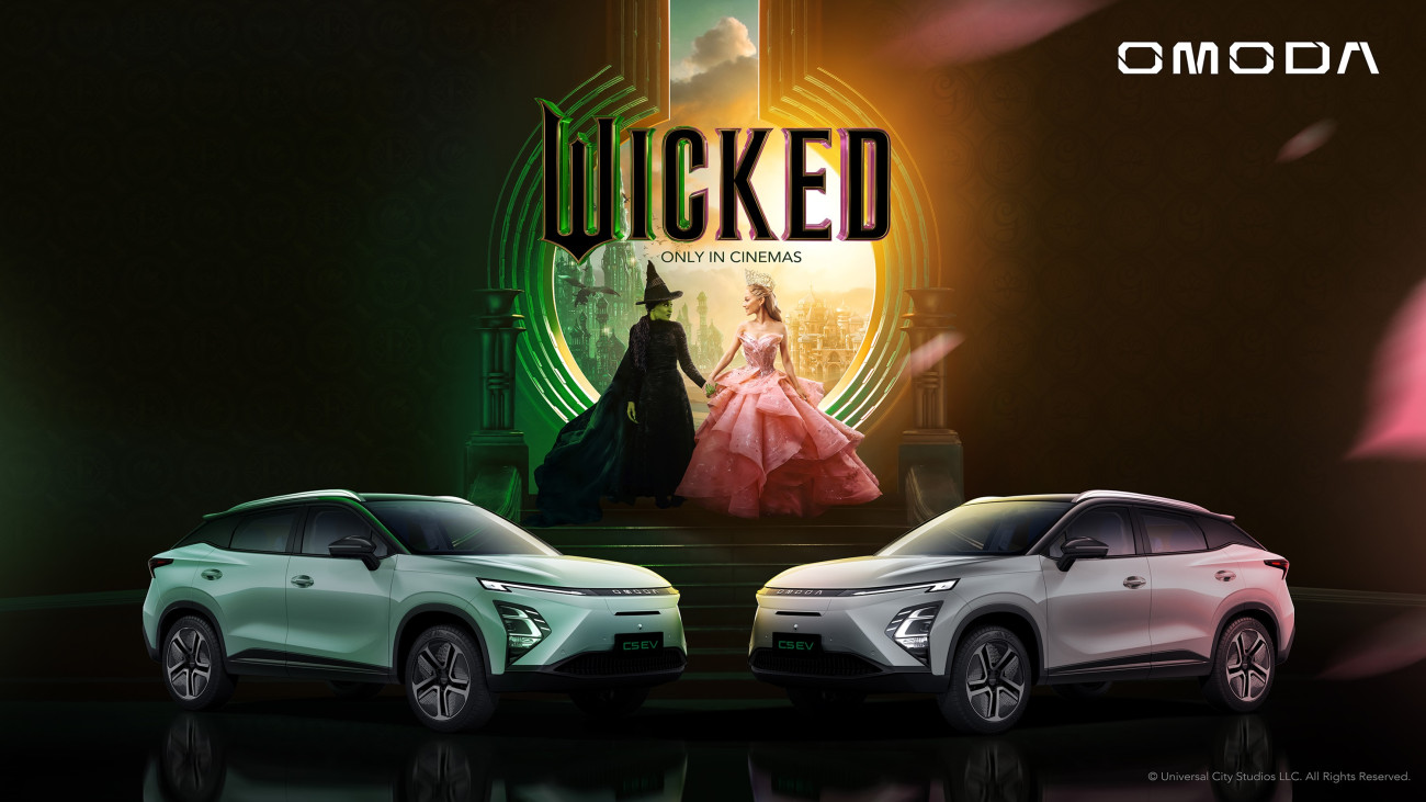 โอโมดา แอนด์ เจคู จับมือ Universal Pictures’ Wicked วิคเค็ด ตอกย้ำคอมมูนิตี้ผู้ขับขี่ชาวไทย ร่วมท่องโลกเวทมนตร์แห่งออซ 