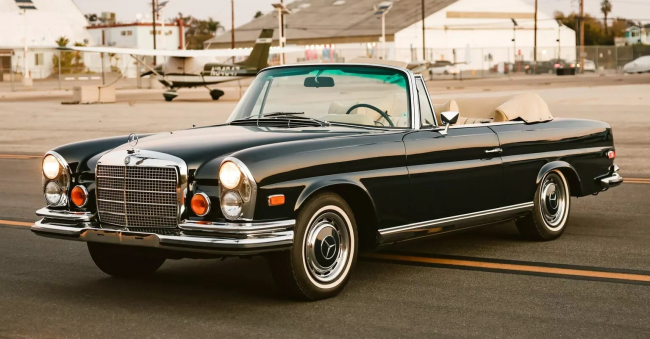 เดิม ๆ เนียน ๆ Mercedes-benz 280 Se 3.5 Cabriolet ปี 1971 