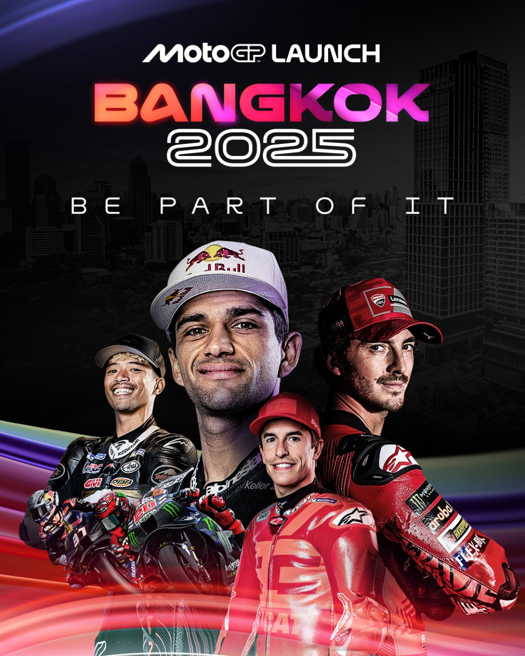 กระหึ่มโลก! “เปิดฤดูกาล MotoGP2025” ครั้งแรกในไทย 9 ก.พ.ศกหน้า ปักหมุด One Bangkok ในรูปแบบแฟนอีเว้นต์สุดยิ่งใหญ่ ร่วมงานฟรี!